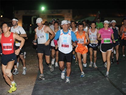 Phuket International Marathon, Laguna, Bang Tao Bay